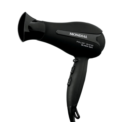 Secador de Cabelos Power Shine Black SC-13 - Mondial