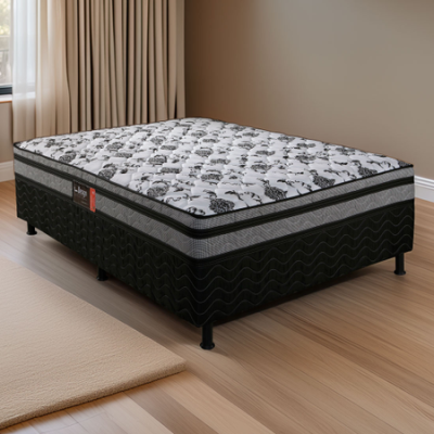 Cama Box Casal138x64cm Mola Class - Design Colchões
