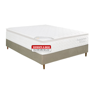 Base Box Casal Supremo 138cm - Bom Pastor