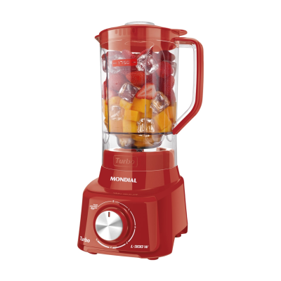 Liquidificador Turbo L900 Full Red - Mondial