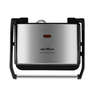  Sanduicheira e Grill BGR27I Press 2 em 1, 850W de Potência - Britânia