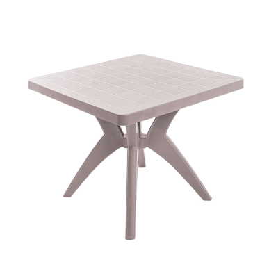Mesa Plástica Nature Quadrada - Forte plástico