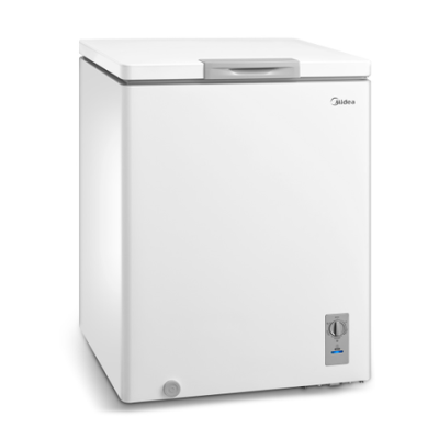 Freezer Horizontal Midea145 Litros MDRC207SLA011, 3 Funções, Dreno Frontal, Cesto Aramado