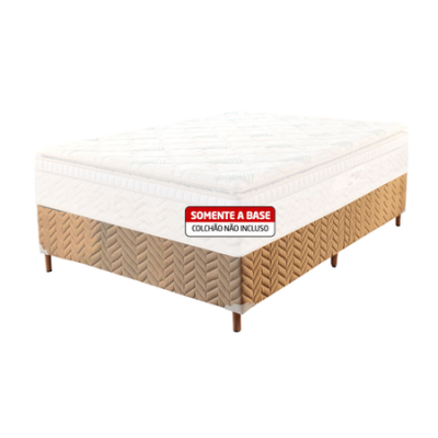 Base Box Recordare Bamboo Casal 138cm - Paropas