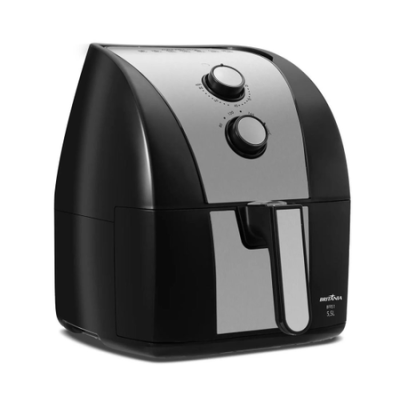Fritadeira Air Fryer Britânia 5,5L Antiaderente Gold 1500W BFR51