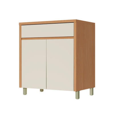Balcão 80 Condessa, 100%MDF, 2 portas , 1 Gaveta | Nesher