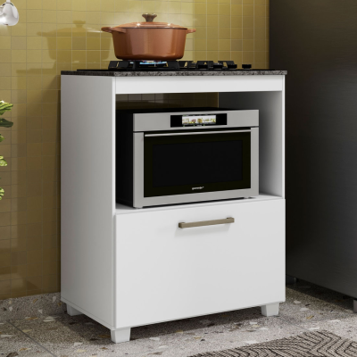 Balcão Cooktop Turim para fogão 4 e 5 bocas - Fiorello