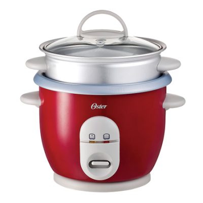 Panela de Arroz Oster Facile 4723 com Capacidade para até 3 Copos, Potência 350W
