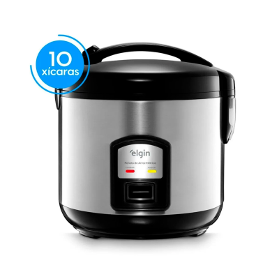 Panela de Arroz Elétrica PAR30 Gran Rizzo 10 Xícaras Preta | Elgin