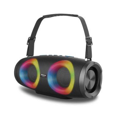  Caixa Speaker PBS45BT Extreme Bluetooth V5.0, USB, Entrada AUX e Duração de até 4h com alto desempe